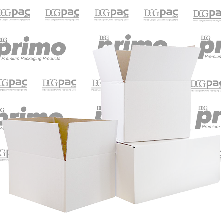 Primo White Cube Boxes