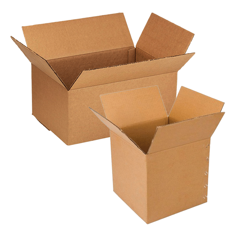 3 Ply Brown Cube Boxes