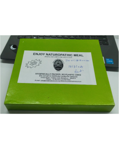 Geometry Printed Dry Fruit Gift Box with 4 Jars, 9.5in x 9.5in x 4in