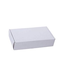 White 03ply Flat Mailer Boxes (Inside White), 4in x 3in x 1in