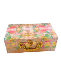 Multicolour Printed Dry Fruit Gift Box with 2 Jars, 9.5in x 5.5in x 4in