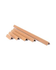 3mm Brown L Shape Paper Edge Protector Angle Board, 90mm x 50mm x 1000mm