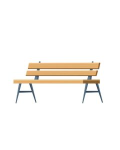 3 Seater Visitor Bench