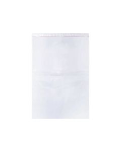 50microns Transparent Flapseal Storage Bags, 8in x 10in