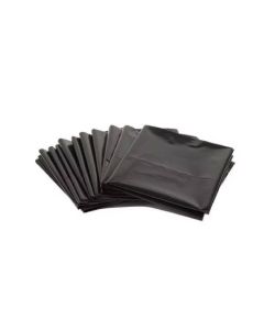 75micon Black Garbage Bags, 30in x 37in