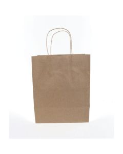 90gsm Brown Gusset Paper Bags , 13.5in x 9.75in x 4in