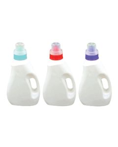 1000ml HDPE Liquid Detergent Empty Bottles with Screw Cap