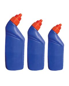 500ml HDPE Toilet cleaner empty Bottles with Screw cap