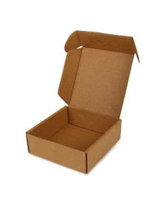 Brown 03ply Flat Corrugated Boxes, 5in x 5in x 2in