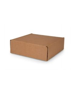 Brown 03ply Flat Corrugated Boxes, 12in x 12in x 4in