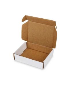 White 03ply Flat Corrugated Boxes, 4in x 3in x 1in