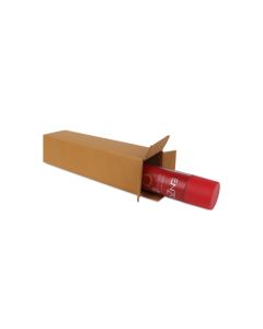 Brown 03ply Long Corrugated Boxes, 3in x 2in x 7.5in