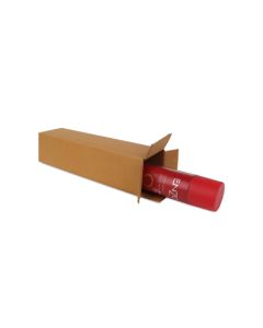 Brown 03ply Long Corrugated Boxes, 3in x 3in x 12in