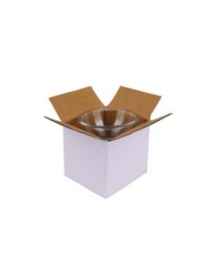 White 03ply Universal Corrugated Boxes, 4in x 4in x 4in