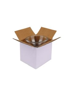 White 03ply Universal Corrugated Boxes, 5in x 5in x 5in