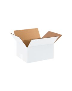 White 03ply Universal Corrugated Boxes, 8in x 8in x 4in
