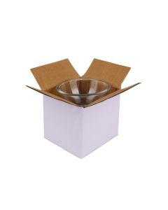 White 03ply Universal Corrugated Boxes, 8in x 8in x 8in