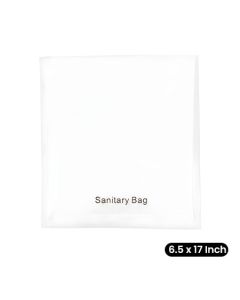 Compostable Sanitary Disposals Bags | 20micron Translucent, 6.5in x 17in