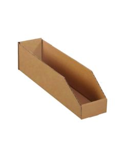 Brown 03ply Corrugated Bins, 9in x 4in x 4in