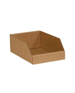 Brown 03ply Corrugated Bins, 15.75in x 15.75in x 11in