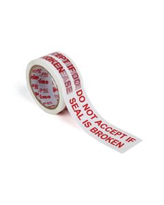 42microns Do Not Accept if Seal is Broken Printed BOPP Tapes, 60mm x 65m