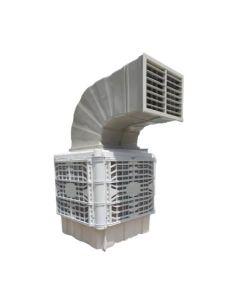 1 Speed, 18000 CMH, 1.1KW, Axial 3 Blade, 200 Ltr, Freely Movable Air Cooler, 61 x 44 x 82