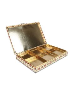 Printed Divider Dry Fruit Gift Box, 15in x 10in x 2in