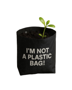 Compostable Bottom Seal Compostable Nursery Bags | 25micron Black, 4in x 6in
