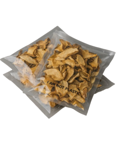 Compostable Industrial Pouches | 20micron Transparent, 4in x 6in