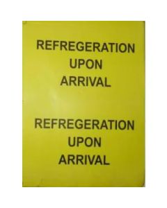 Printed "KEEP FROZEN" Labels, 4000 Stickers per Roll, 3in x 5in