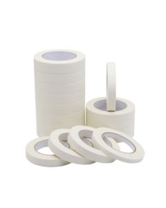 135 micron, White, Masking Tapes, 12mm x 20m