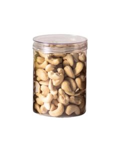 300ml Transparent PET Aluminium Lid RTC Food Cans, 2in x 5.7in