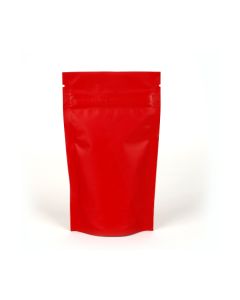 Red Stand-up Pouches with Zipper, 3.5in x 6in