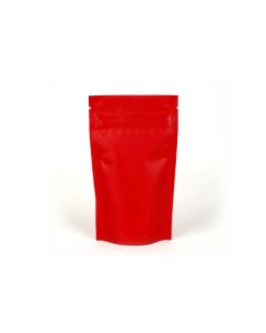 Red Stand-up Pouches with Zipper, 8in x 12in