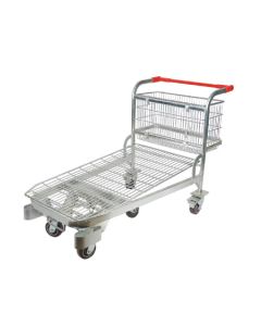 4 Wheels Stainless Steel Picking Trolley
