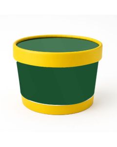 1250ml Pre-Printed Paper Bowls with lids