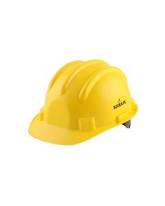 safety helmet with a plastic cradle