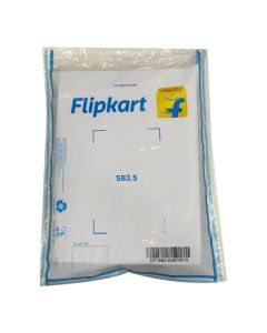 Flipkart 52 Micron Transparent Flap Seal Poly Bags, TSB3.5 - 14in x 18in
