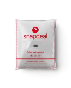 Snapdeal 52 Micron Opaque Flap Seal Poly Bags, PL02 - 6.5in x 8in