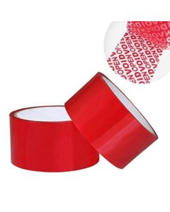 50microns Red Void & Temper Proof Tapes, 48mm x 50m