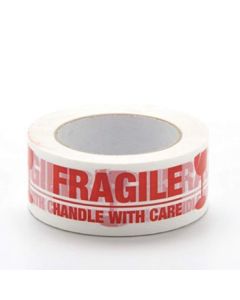 42microns Fragile Handle with Care Printed Tapes, 48mm x 65m