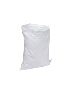 110GSM White PP Woven Sack Bag, 10 x 10 Mesh Count , 30in x 44in