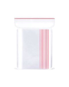 Transparent Zip Lock Bags, 10in x 16in