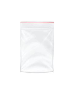 Transparent Zip Lock Bags, 5in x 7in