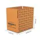 AMAZON, Brown, 03ply, Universal, Corrugated, Multipurpose, Boxes, 10.98in x 4.49in x 4.49in, Pack of 100