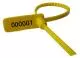Yellow, One Time Lock, Security, Seals, 8in, Pack of 1000