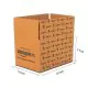 AMAZON, Brown, 03ply, Universal, Corrugated, Multipurpose, Boxes, 8in x 5in x 2in, Pack of 100