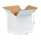 White, 03ply, Cube, Corrugated, Multipurpose, Boxes, 5in x 5in x 5in, Pack of 100