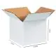 White, 03ply, Universal, Corrugated, Multipurpose, Boxes, 6in x 4in x 4in, Pack of 100