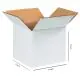 White, 03ply, Cube, Corrugated, Multipurpose, Boxes, 7in x 7in x 7in, Pack of 100